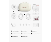 MOMCOZY Outlet Laktator podwójny  M5 (biały) - 1552881 - zdjęcie 4